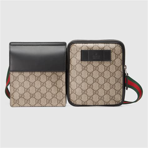 gucci gg supreme belt bag reviews|gucci supreme belt counterfeit.